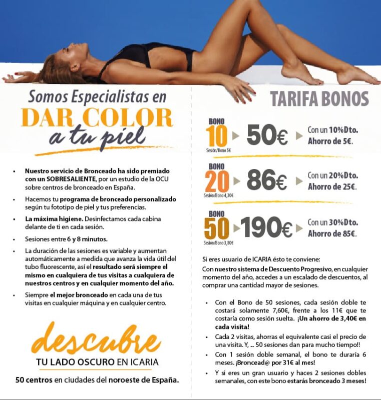 Bronceado icaria